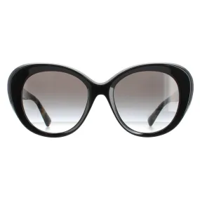 Sunglasses | Fashion Black Havana Grey Gradient VA4113 Sunglasses | Valentino