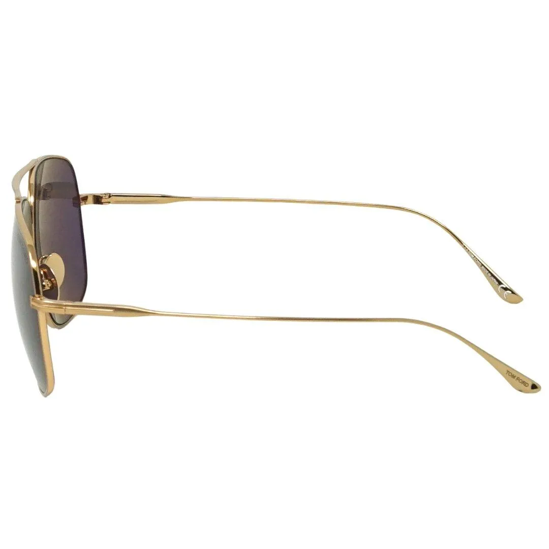 Sunglasses | John-02 FT0746 30A Gold Sunglasses | Tom Ford