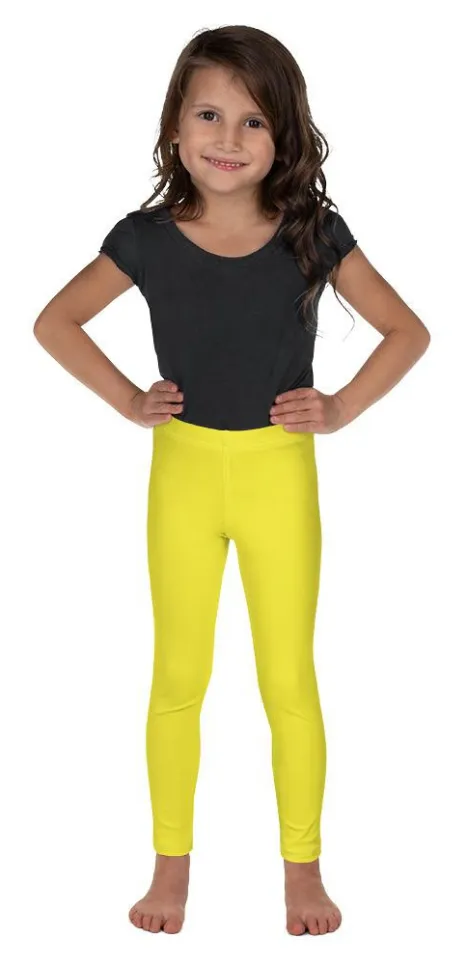 Sunshine Yellow Kid's Leggings