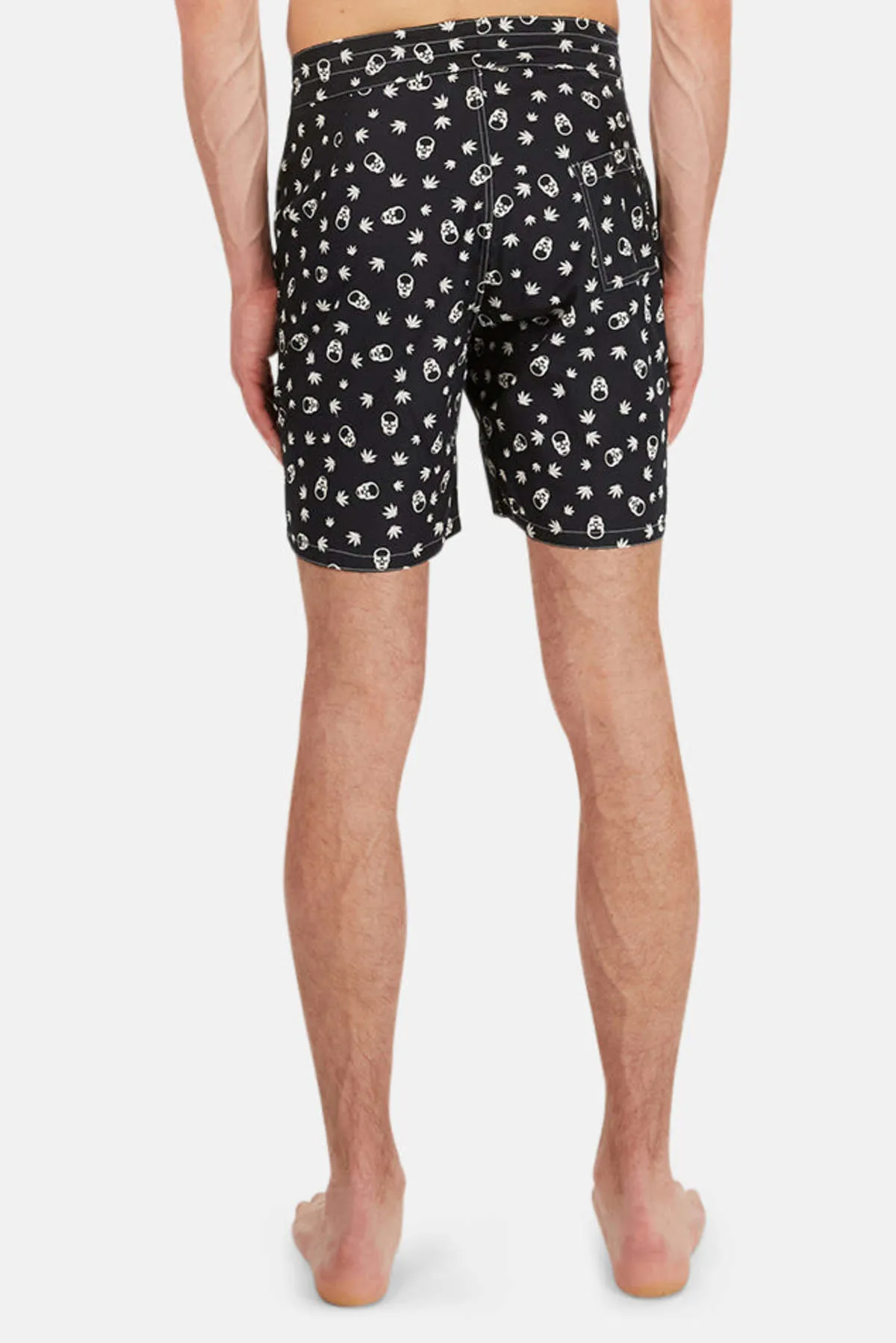 Surfer Short - Black/White