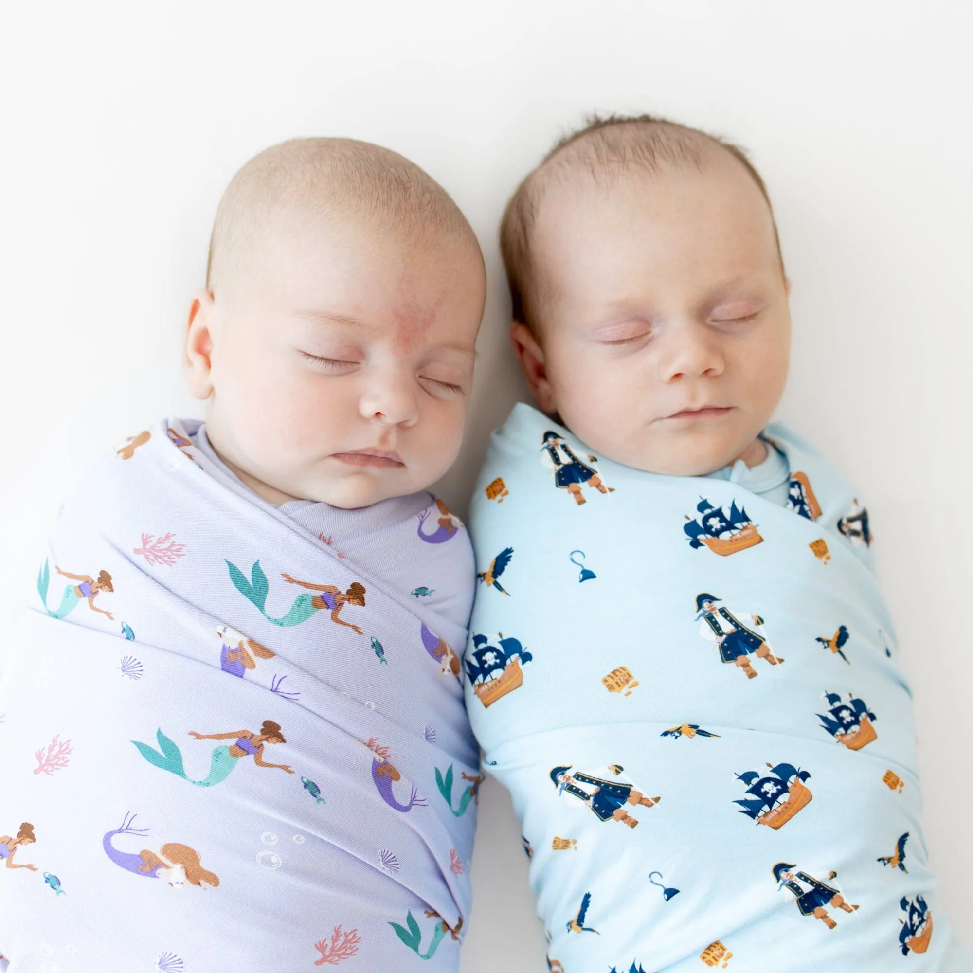 Swaddle Blanket in Mermaid