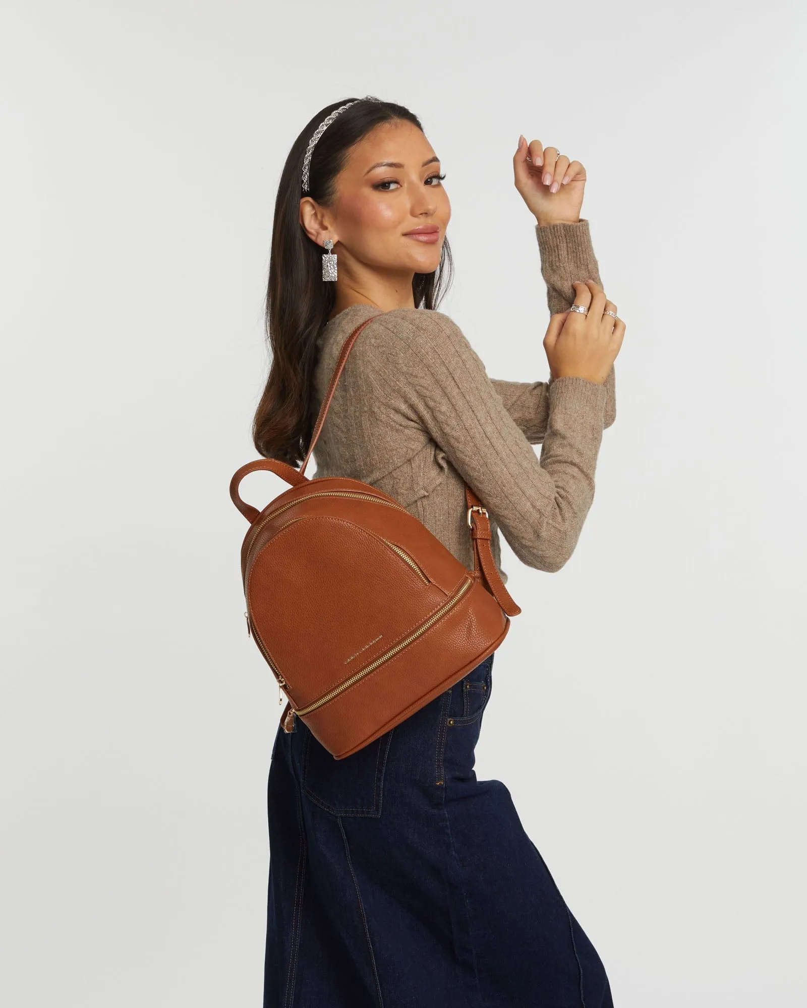 Tan Ombre Bridget Backpack