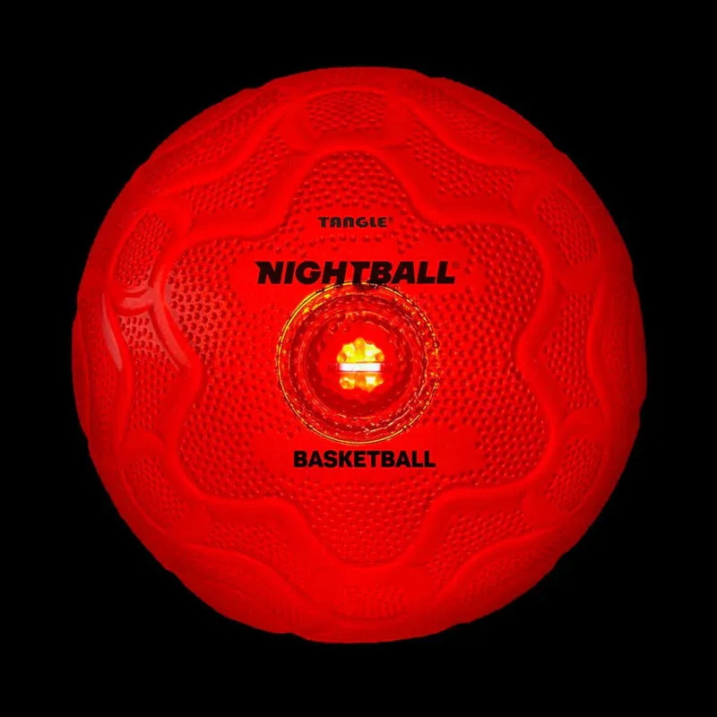 Tangle Nightball Basketball - Red
