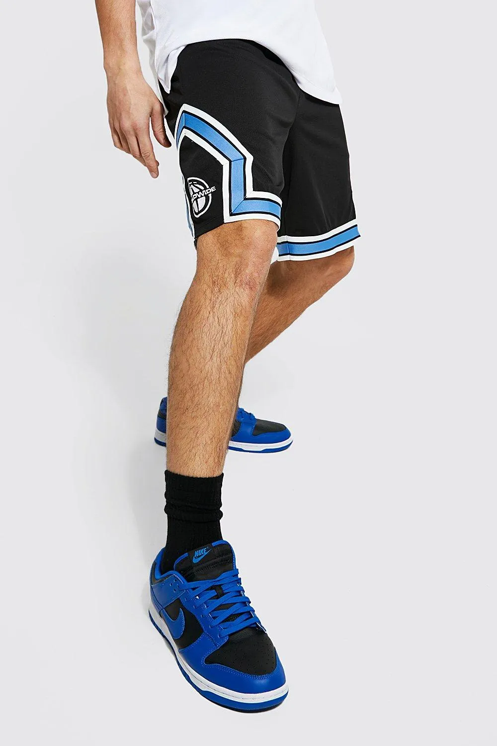 Tape Detail Basketball Short