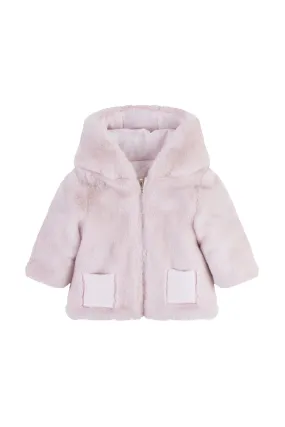 Tartine Hooded Faux Fur Reversible Jacket