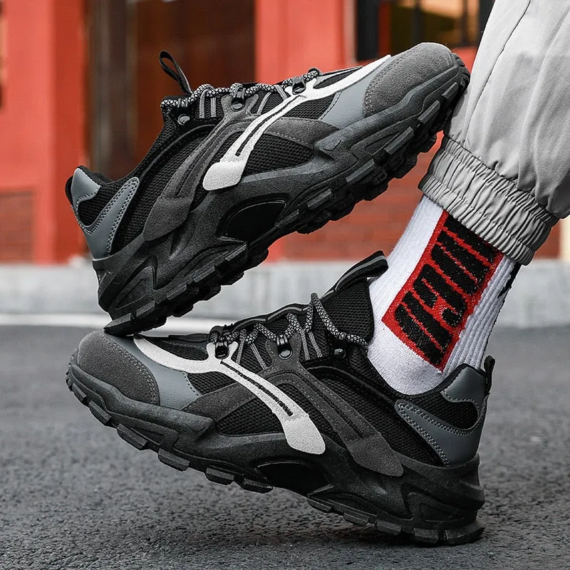 Tennis Sport Color Block Sneakers