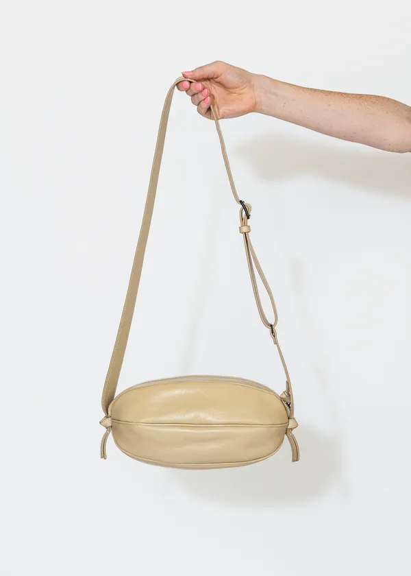 Terracotta Boya Distressed Bag - Oat