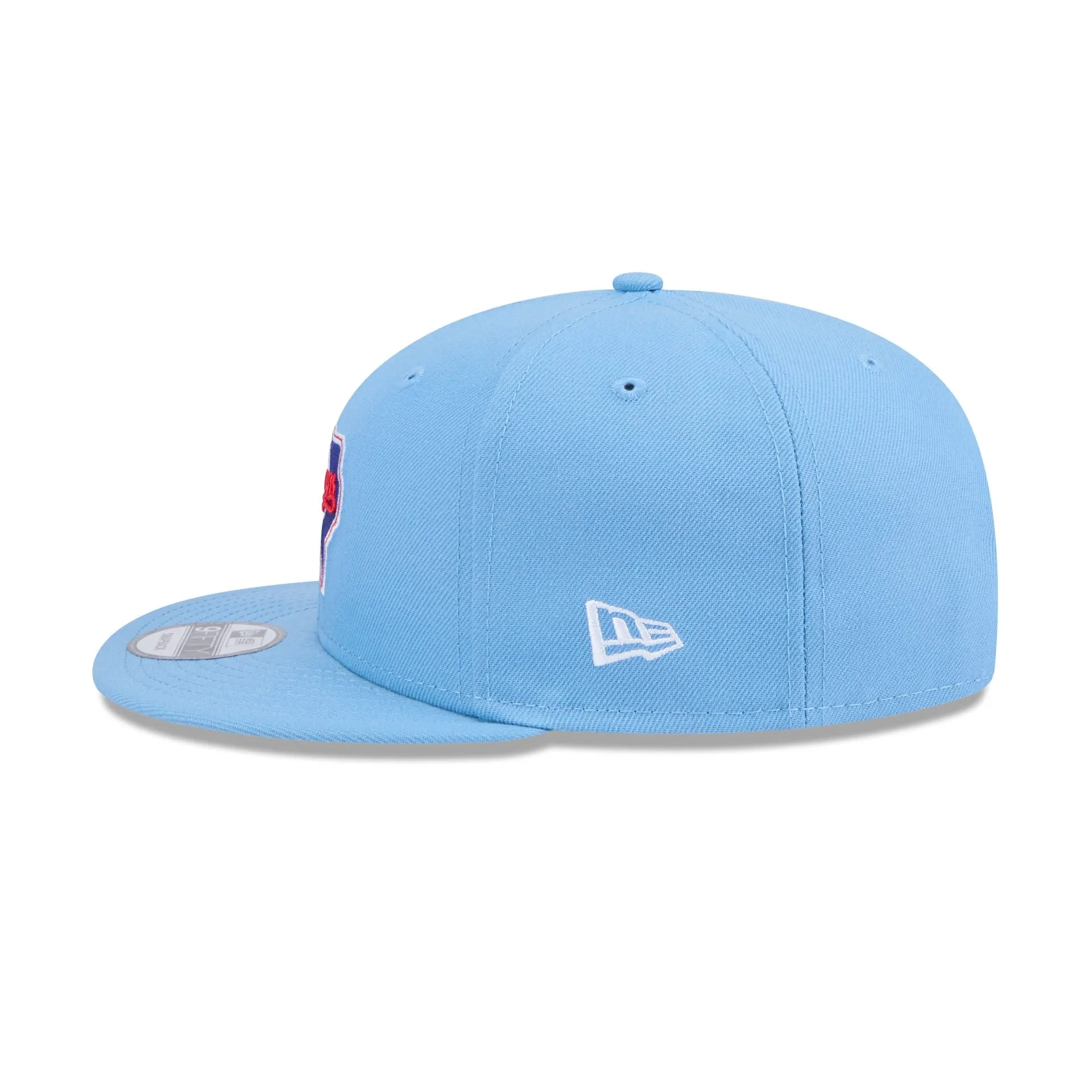 Texas Rangers Sky Blue 9FIFTY Snapback Hat