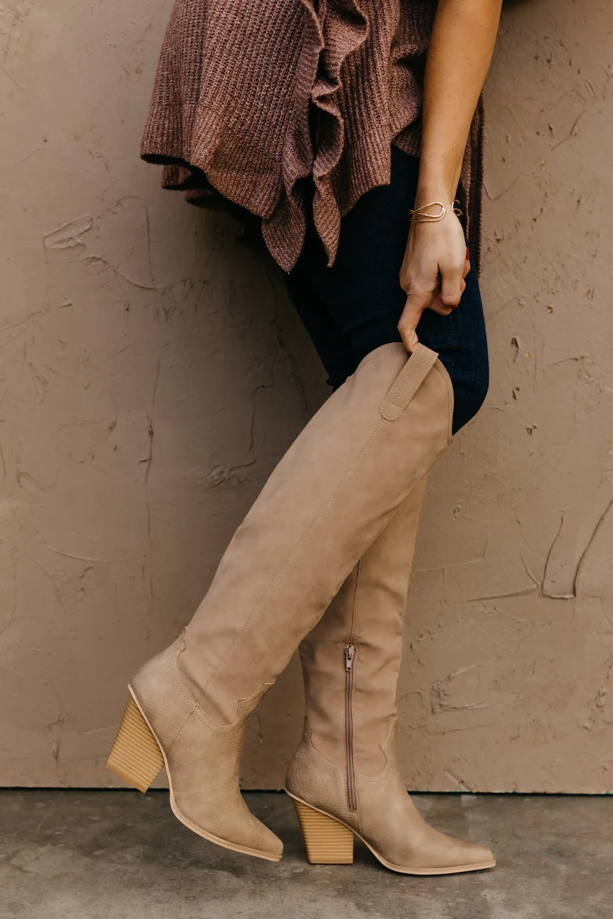 The Barcelona Knee-High Boot