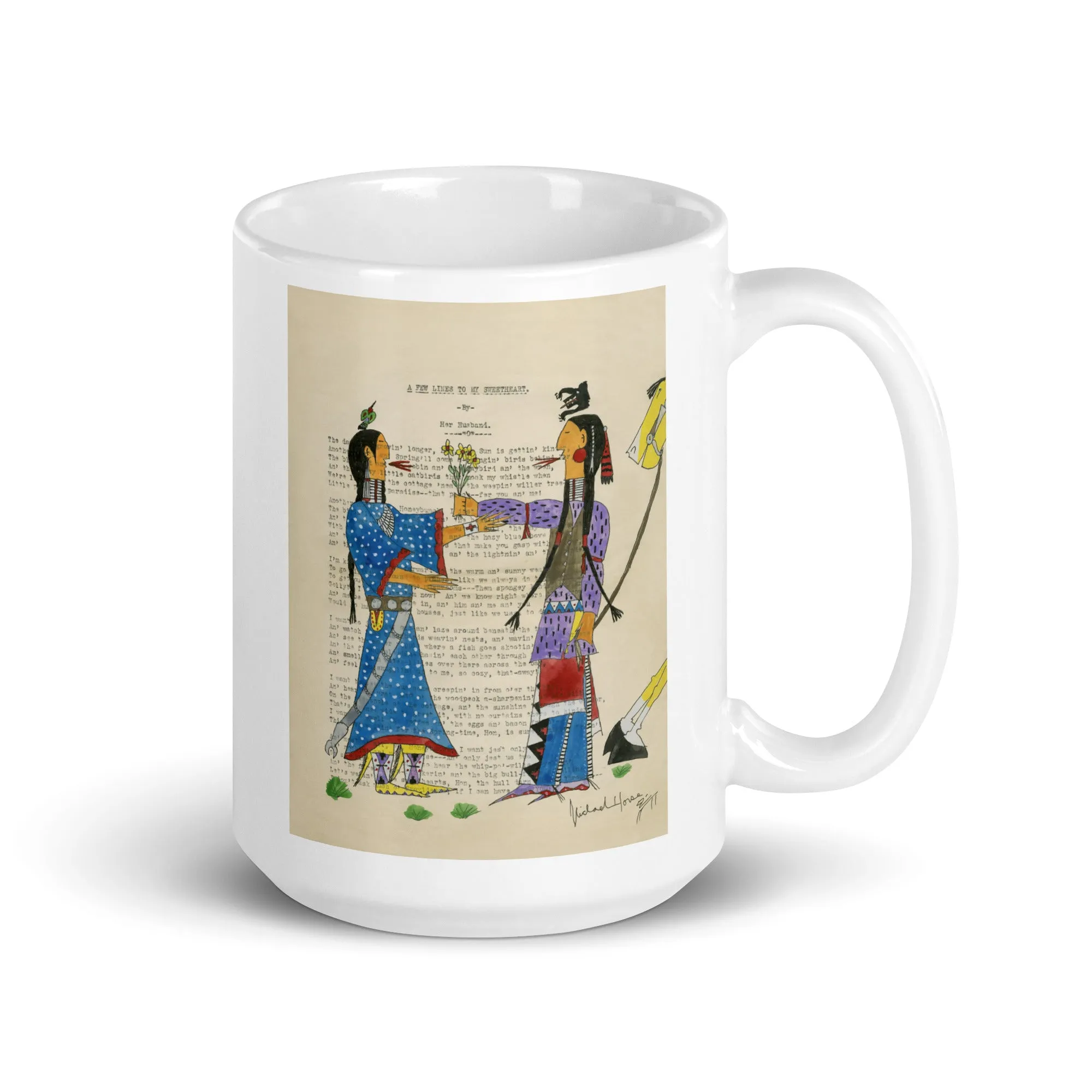 The Gift - White Mug