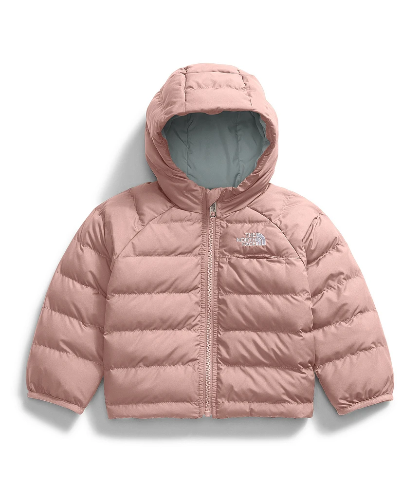 The North Face Baby Girls 3-24 Month Long Sleeve Reversible Perrito Hooded Jacket