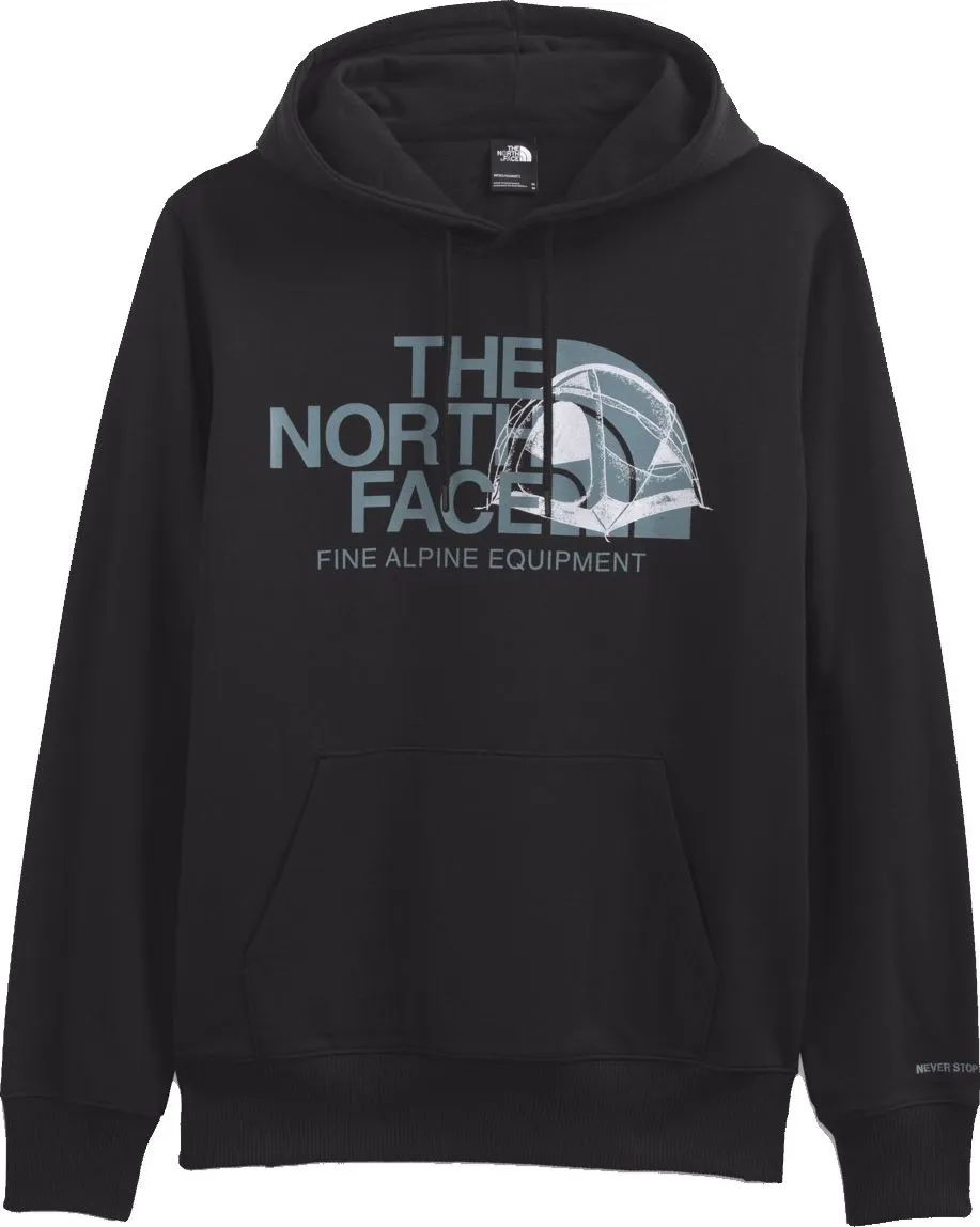 The North Face Men's Logo Play Pullover Hoodie TNF Black