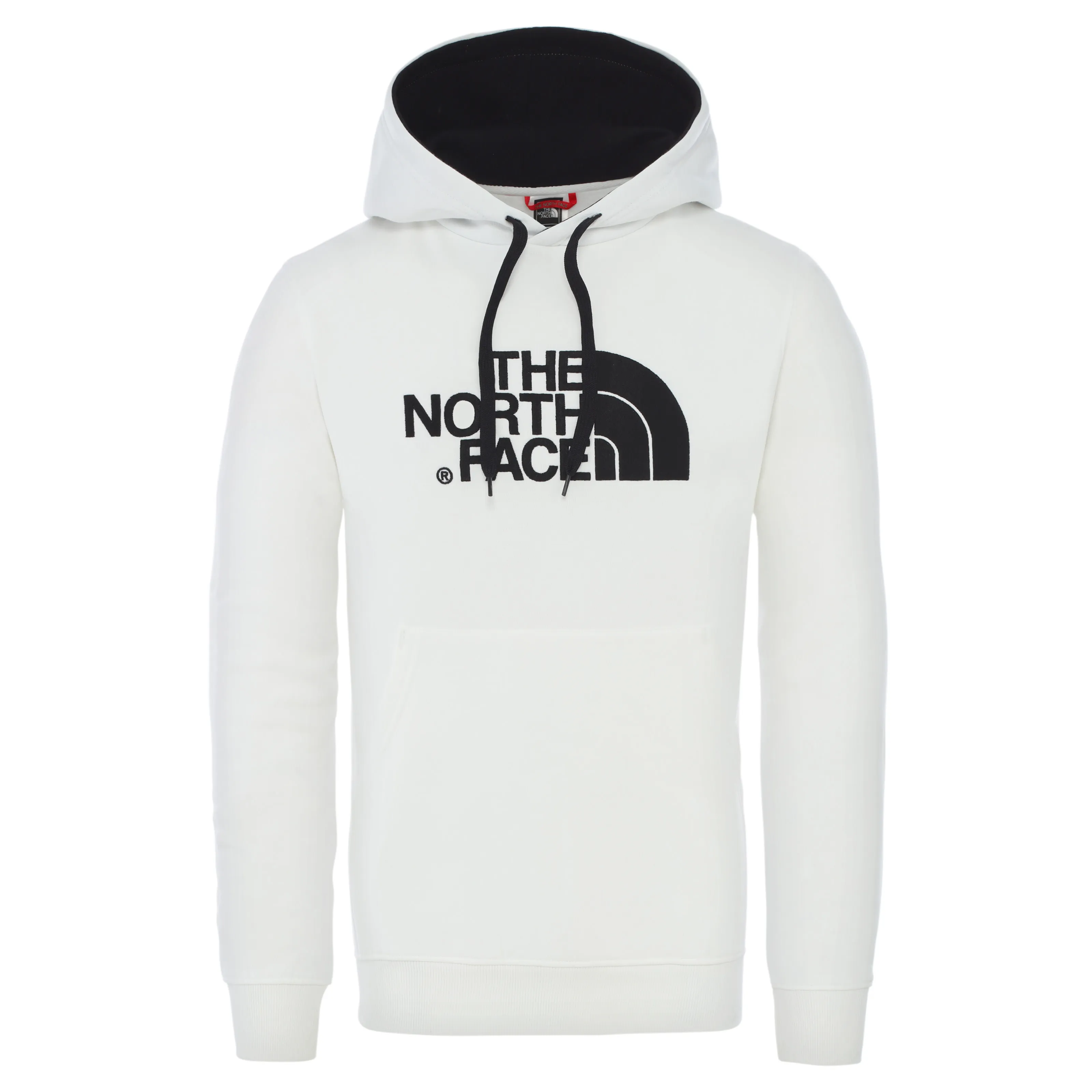 The North Face Men's Drew Peak Pullover Hoodie TNF White/TNF Black | Buy The North Face Men's Drew Peak Pullover Hoodi