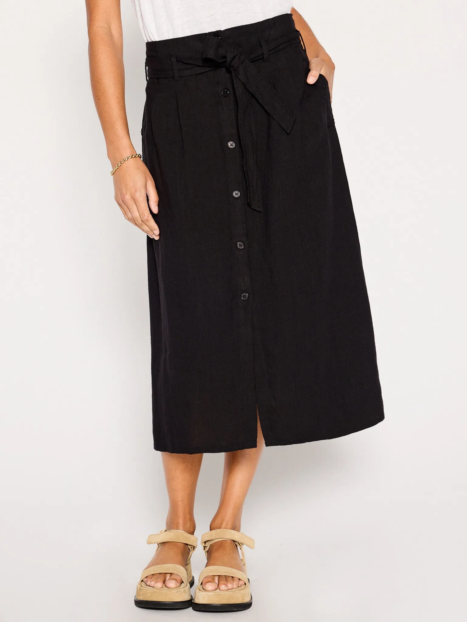 The Teagan Belted Skirt