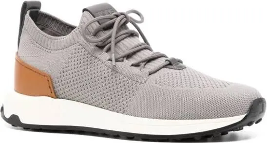 Tod's lace-up sock sneakers Grey