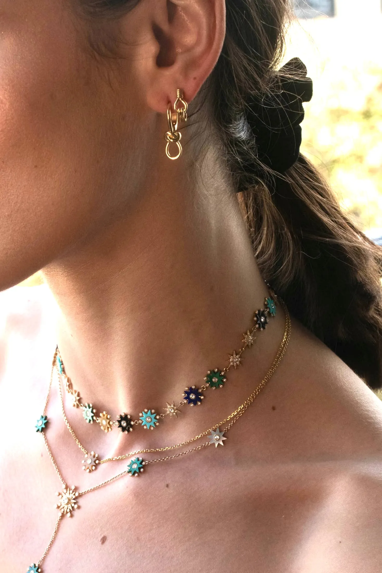 Toi et Moi Earrings Madame (pair)