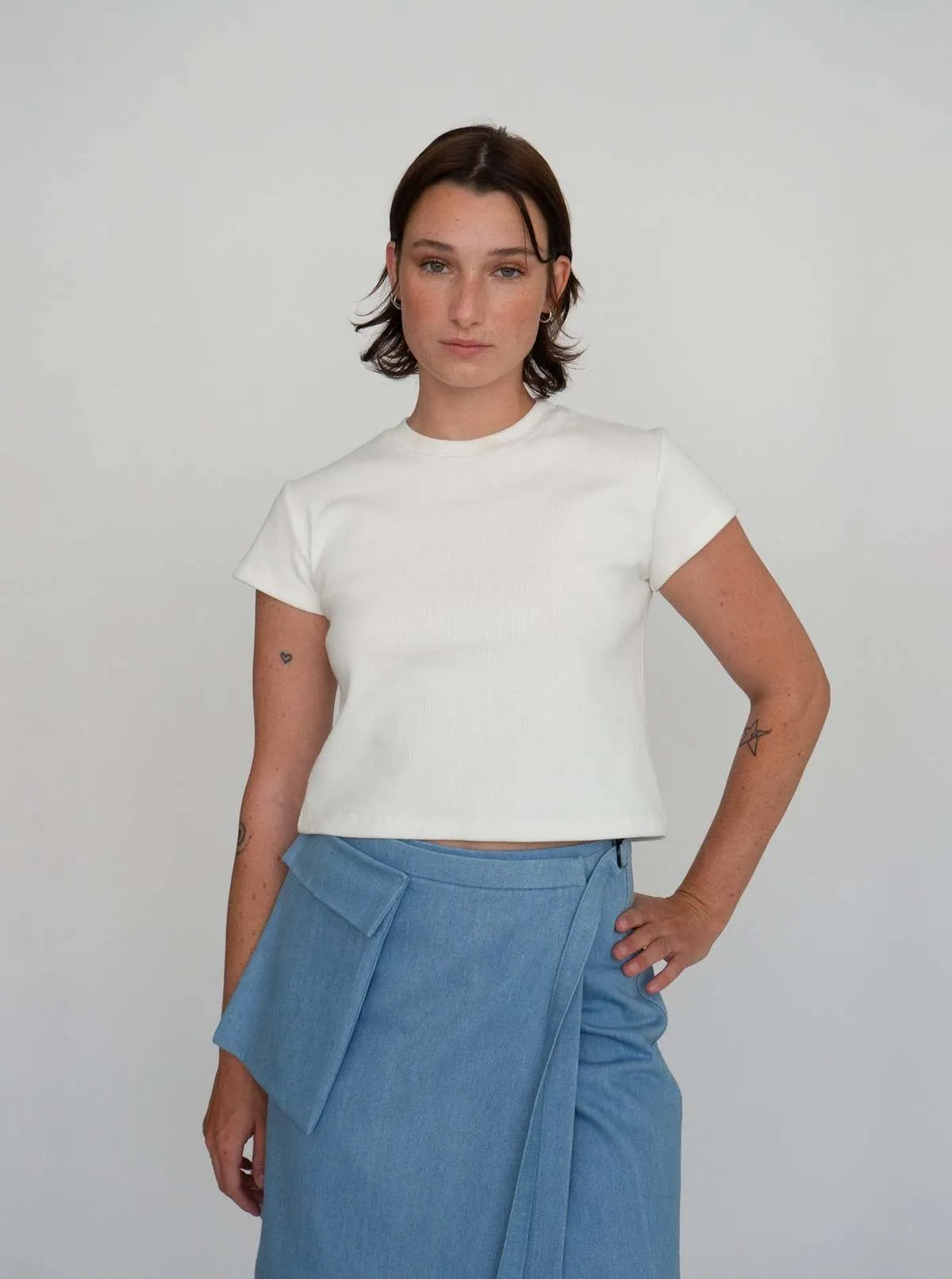 Toledo Skirt - Blue Denim