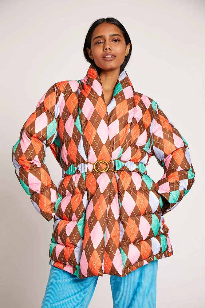 TONI BELTED PUFFER