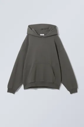 Tony Oversized Hoodie - Long sleeve - Regular length - Dark Grey - Ladies | H&M GB