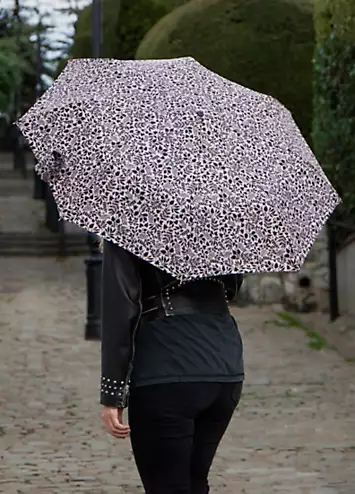 Totes Eco-Brella® X-Tra Strong Auto Open/Close Leaf Ditsy Print Umbrella | Kaleidoscope