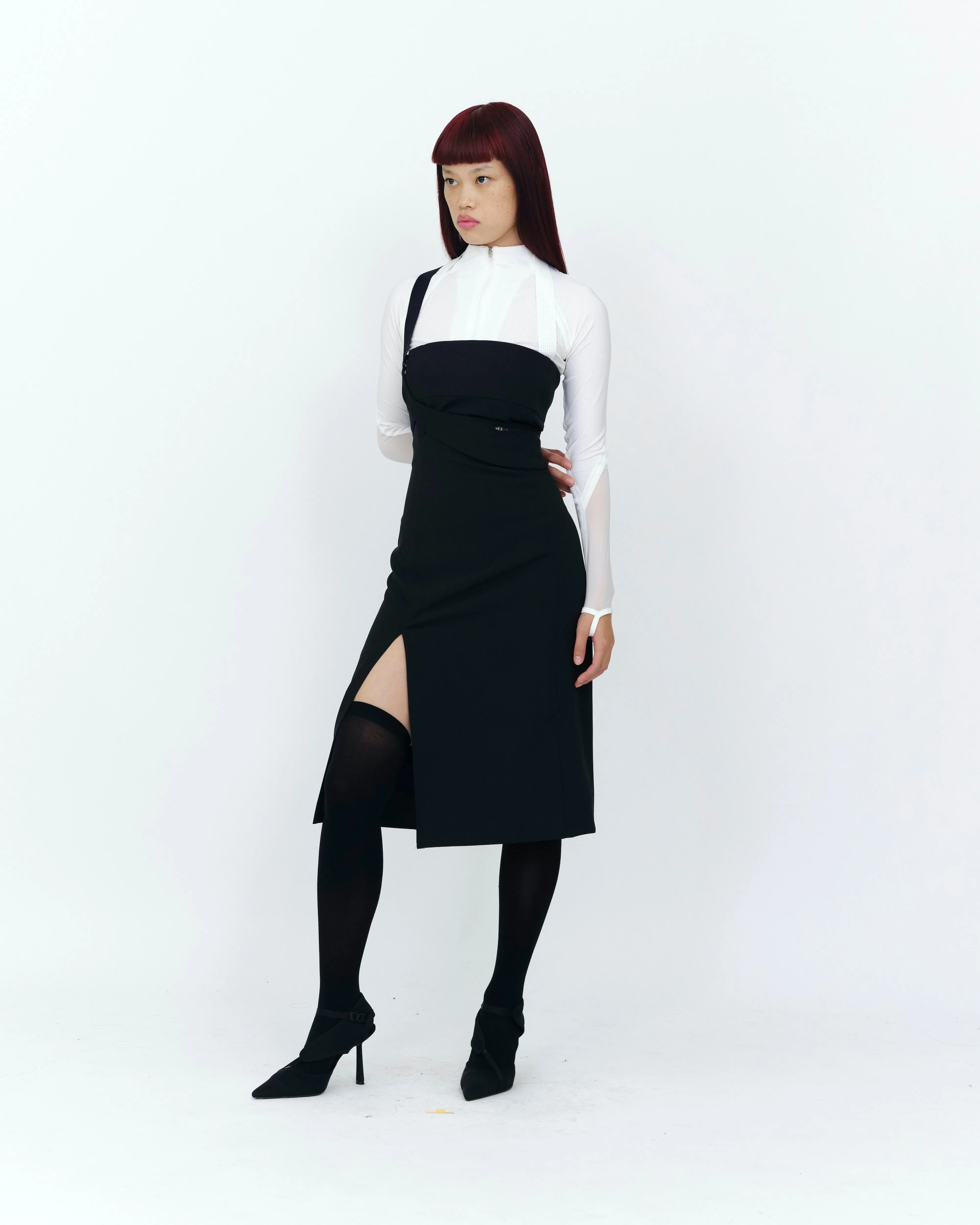 TUBE DRESS W/CINCH BAG