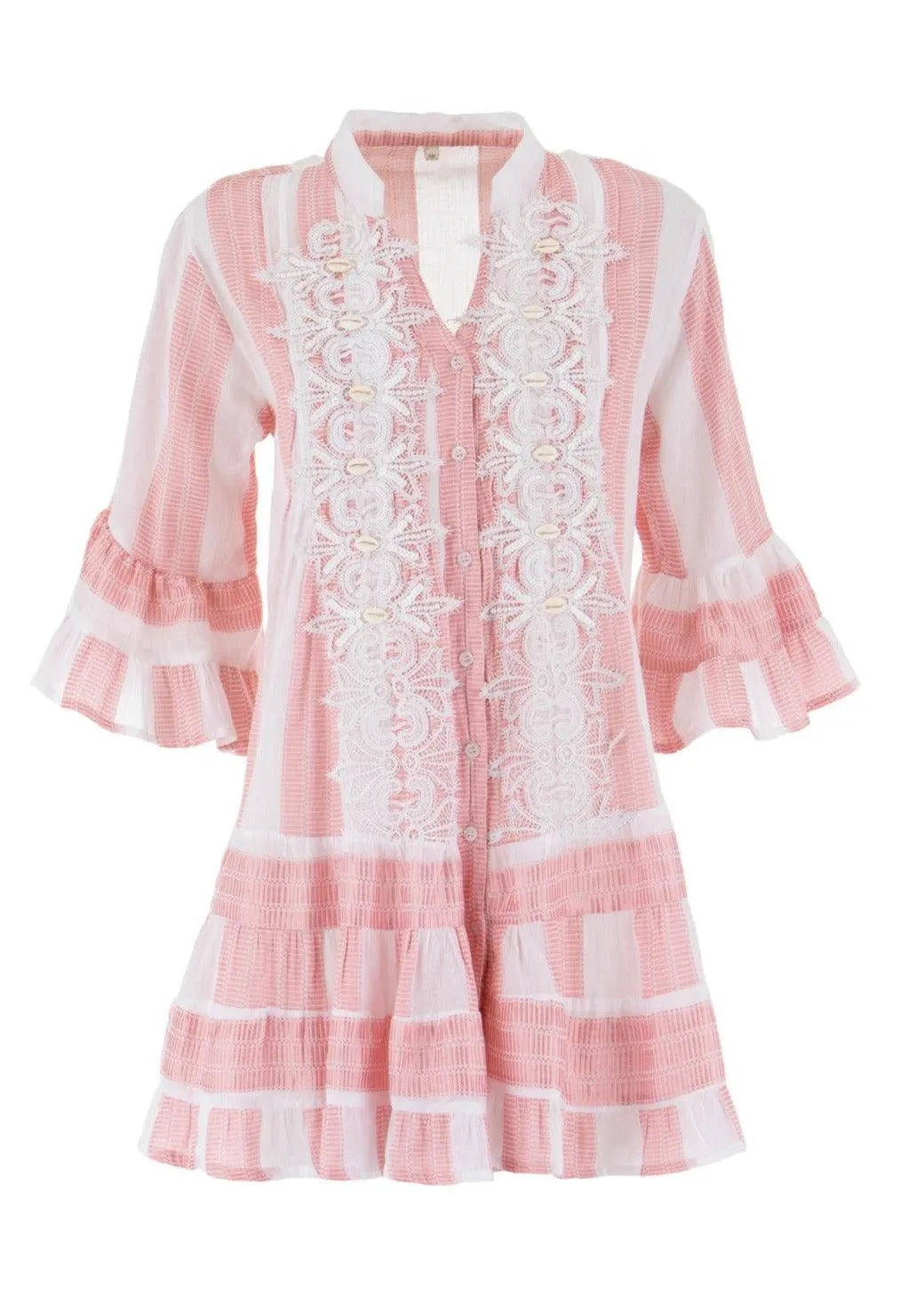 Tunic Dress Margarita in Rose