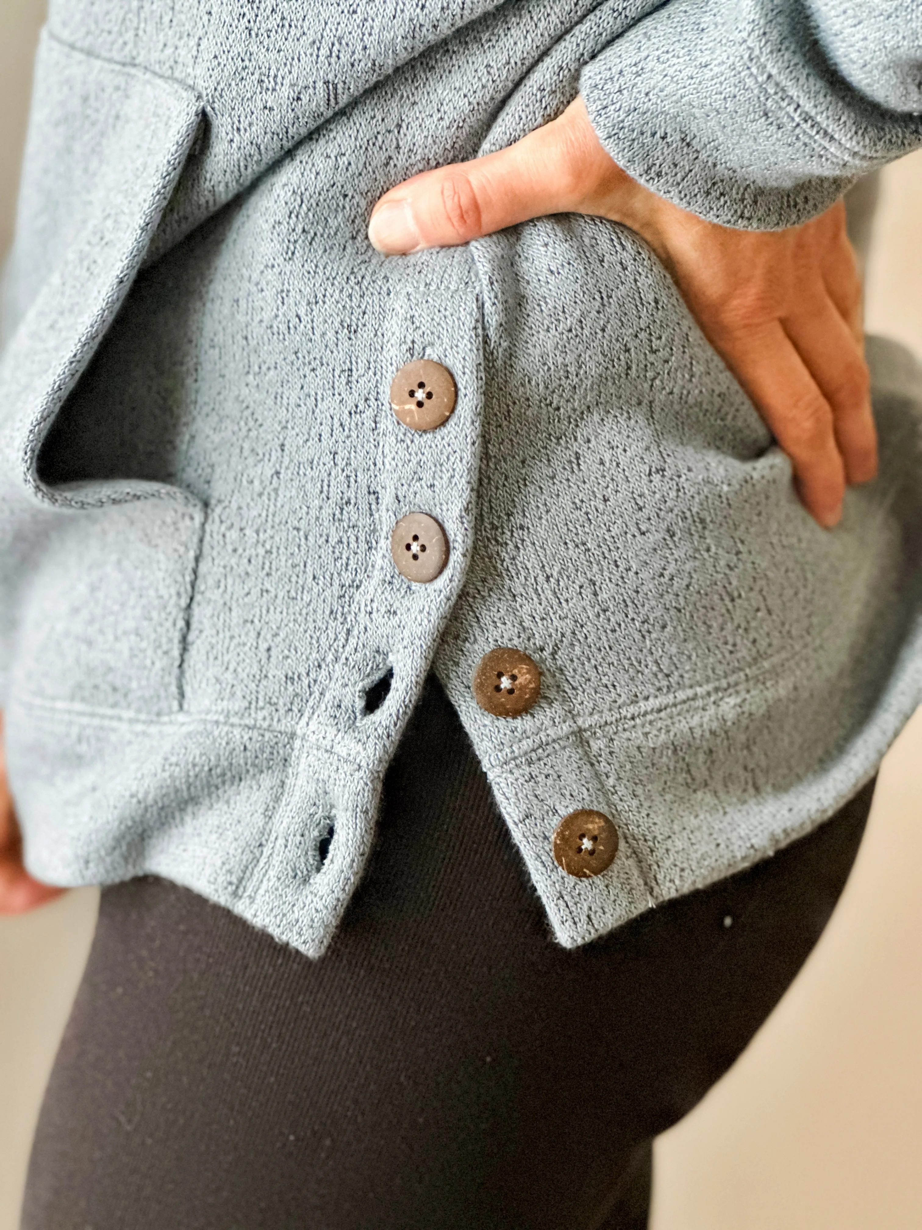 Tunic Side Button Pull-Over