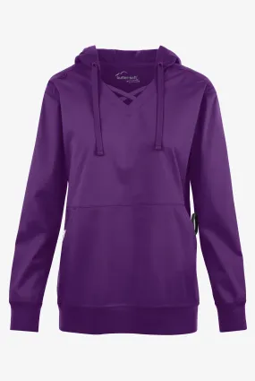 UA Butter-soft STRETCH Women's 4-Pocket Pullover Scrub Hoodie