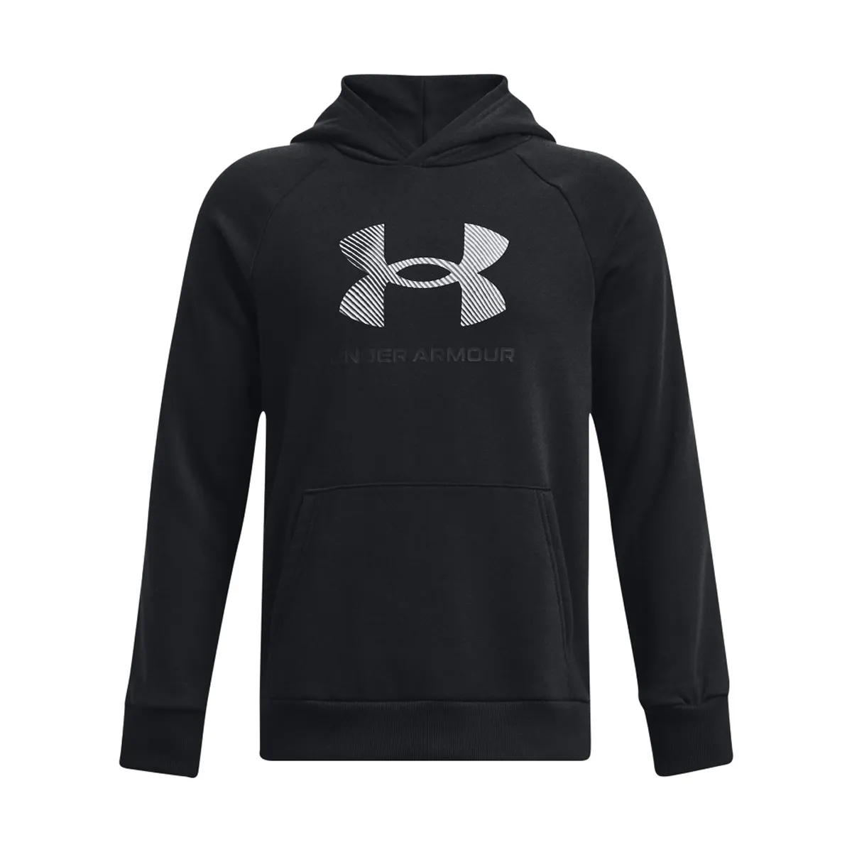 Under Armour Boys' UA Rival Fleece Big Logo Print Fill Hoodie