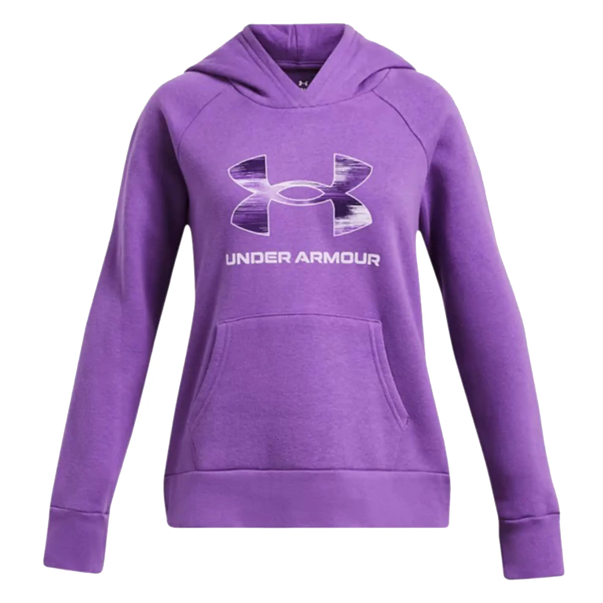 Under Armour Girl's UA Rival Fleece Big Logo Print Fill Hoodie