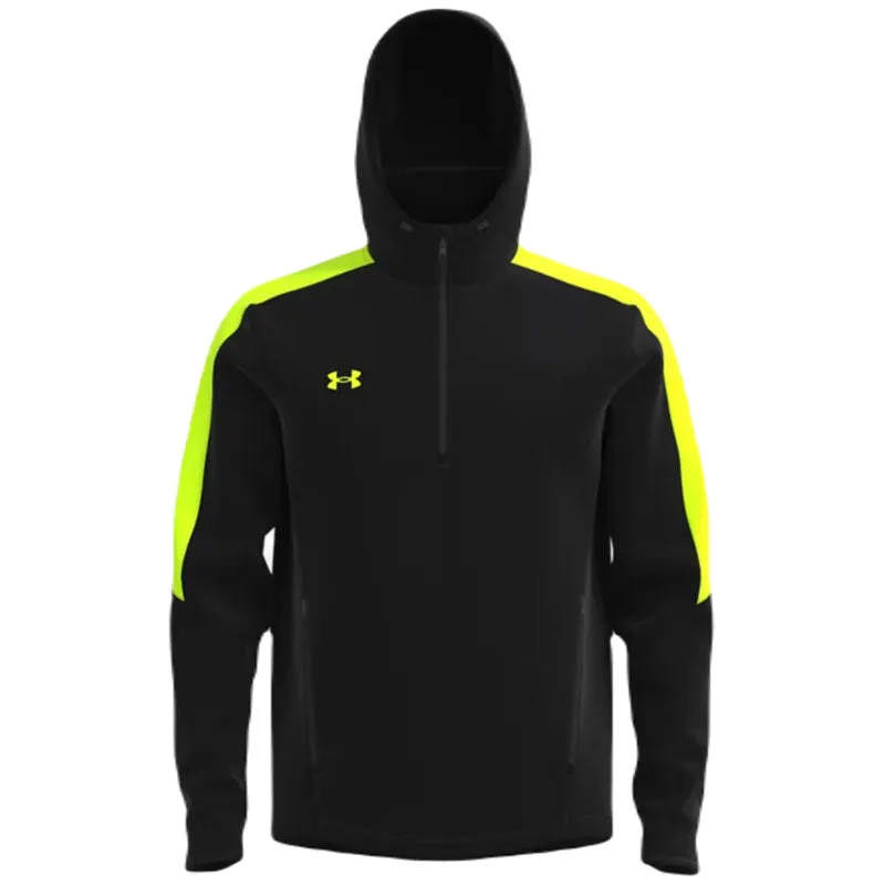 Under Armour Men's Black/Lime Surge Storm Armour Fleece Hoodie