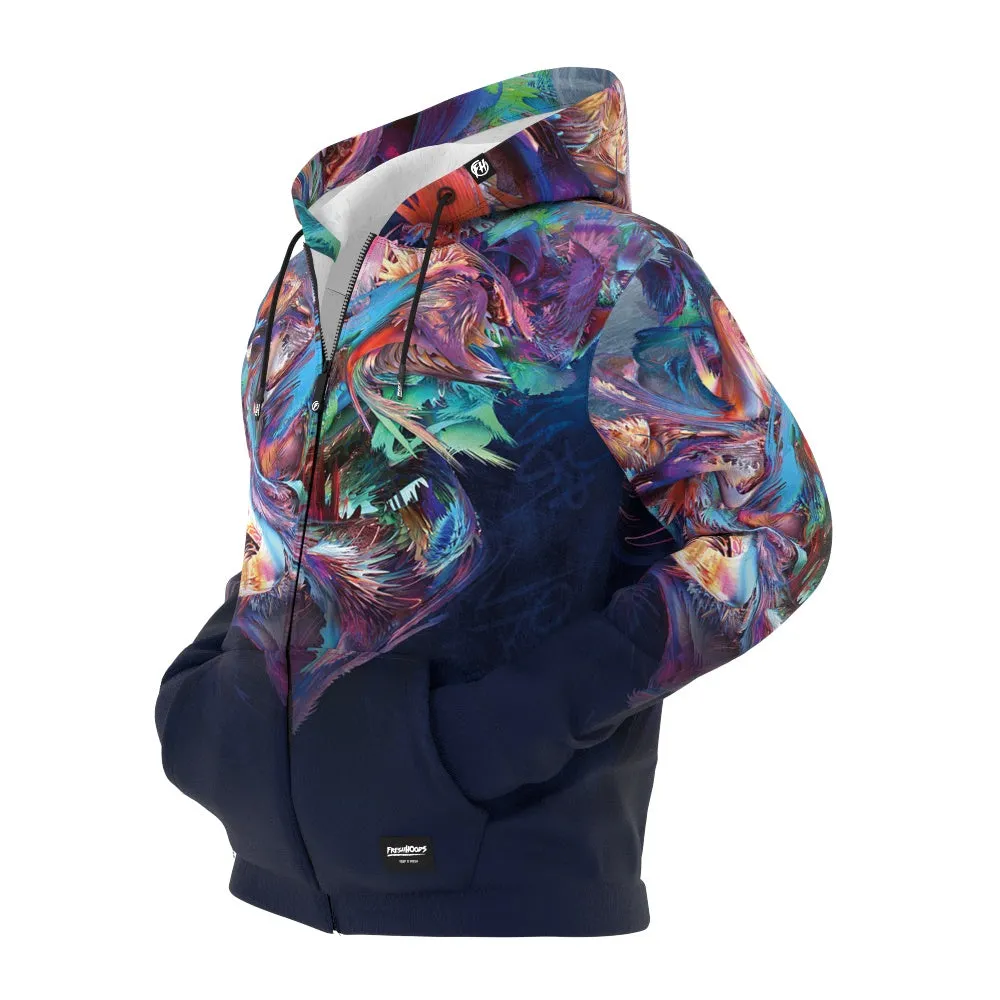 Unnaturally Alien 21: Starry Sky Zip Up Hoodie