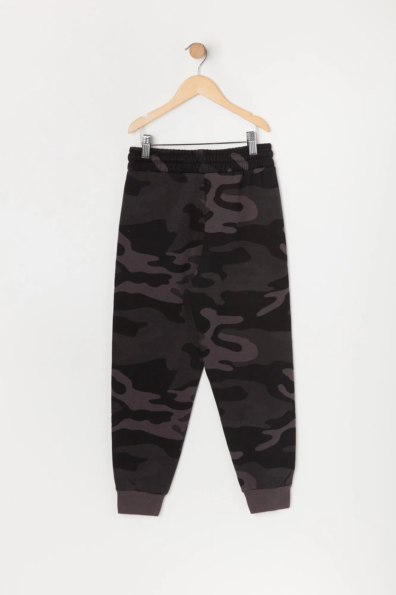 Urban Kids Boys Fleece Camo Jogger