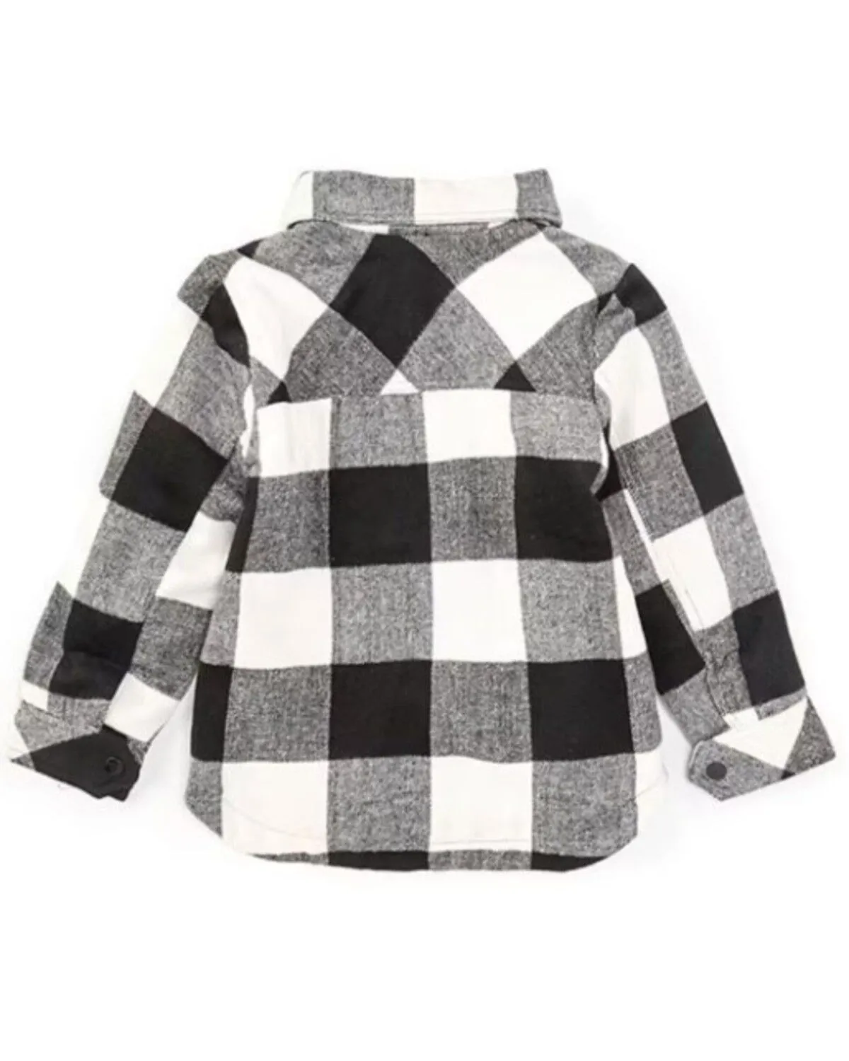 Urban Republic Infant Boys' Plaid Print Snap Hooded Jacket