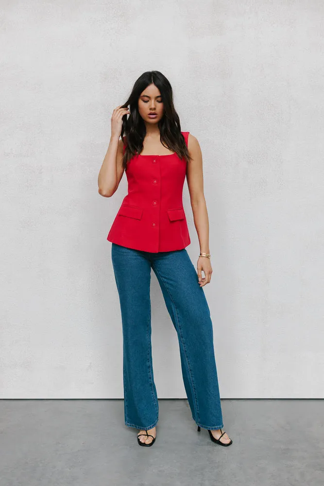 Valli Vest - Red