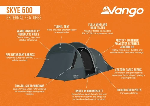 Vango Skye 500 Tent | GWC