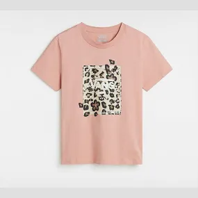 Vans ANIMALIER BOXED T-SHIRT (LOBSTER BISQUE) WOMEN PINK