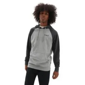 Vans Athletic Raglan Hoodie - Cement Heather/Black Heat