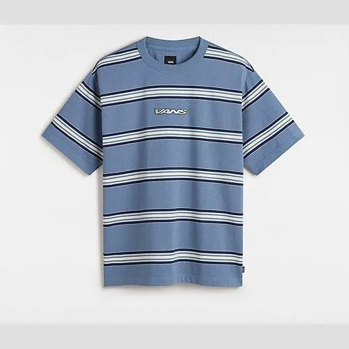 Vans MESA STRIPE T-SHIRT (BLUESTONE) MEN BLUE