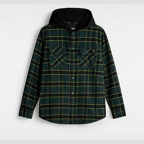 Vans PARKWAY WOVEN SHIRT (GREENGABLES/BLK) MEN GREEN