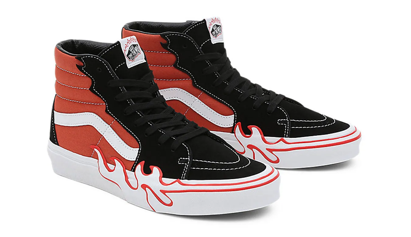 Vans SK8-Hi Flame Burnt Ochre