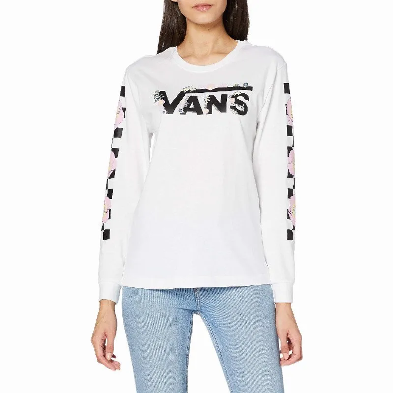 Vans TROPPY V T-SHIRT (WHITE) WOMEN WHITE