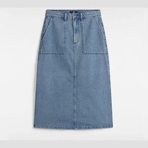 Vans UNION DENIM CARPENTER SKIRT (STNWSH) WOMEN BLUE