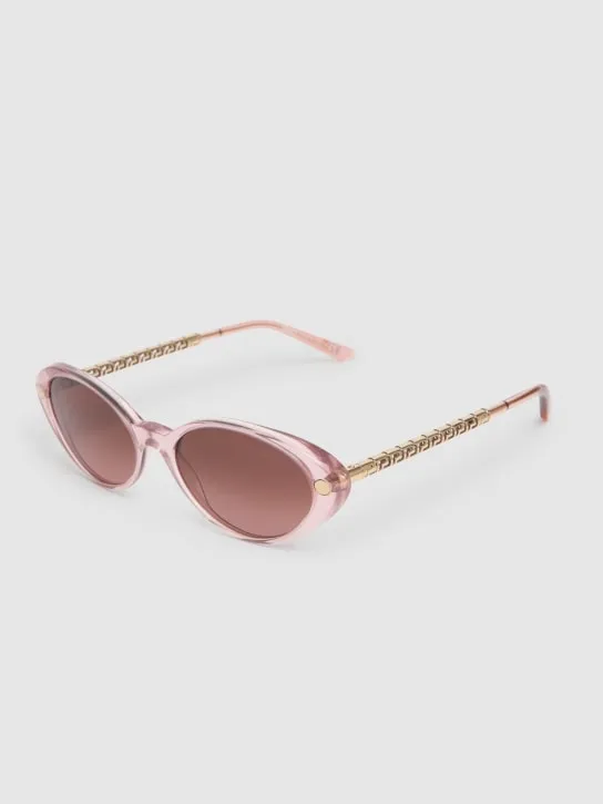 Versace   Round acetate sunglasses 