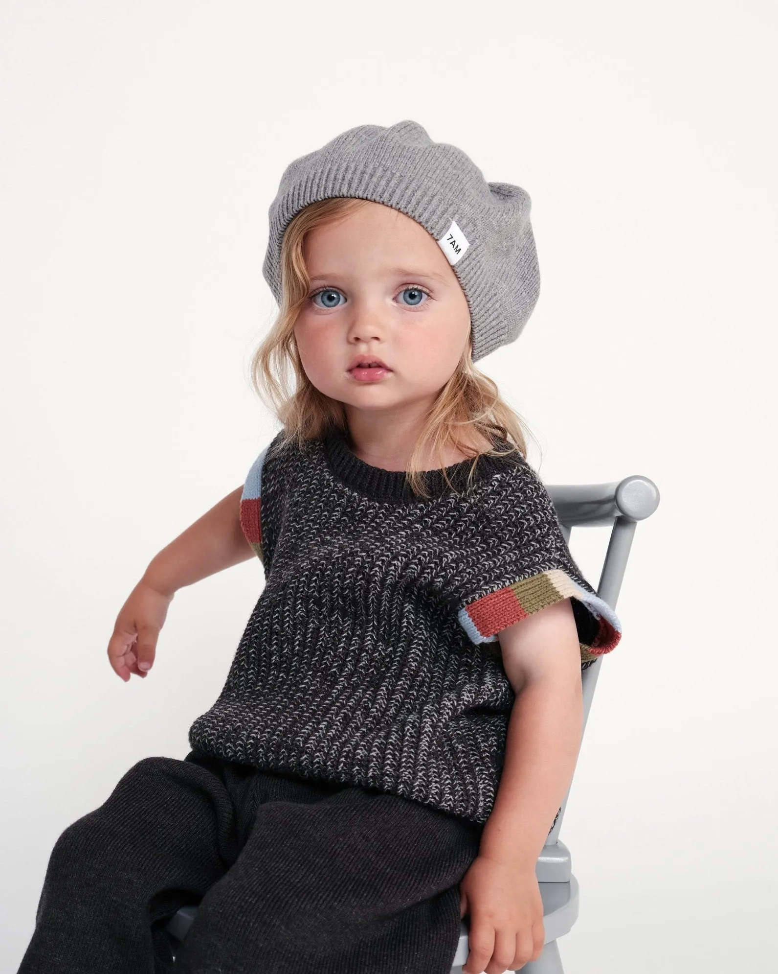 Vest - Chunky | Black Melange