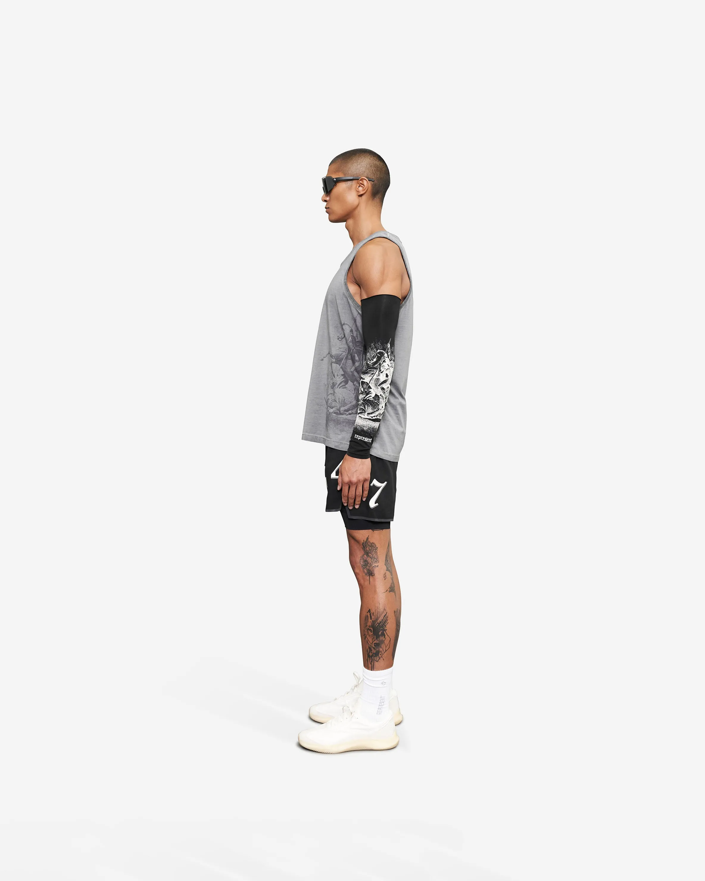 Vintage 247 Run Vest - Smoke