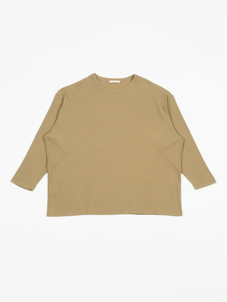 Waffle Thermal LS Shirt Olive
