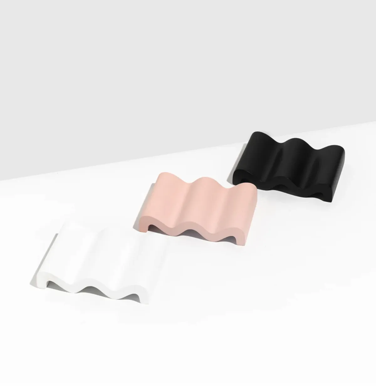 Wave Soap Dish - White
