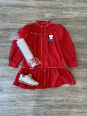 Wesley Dress Red