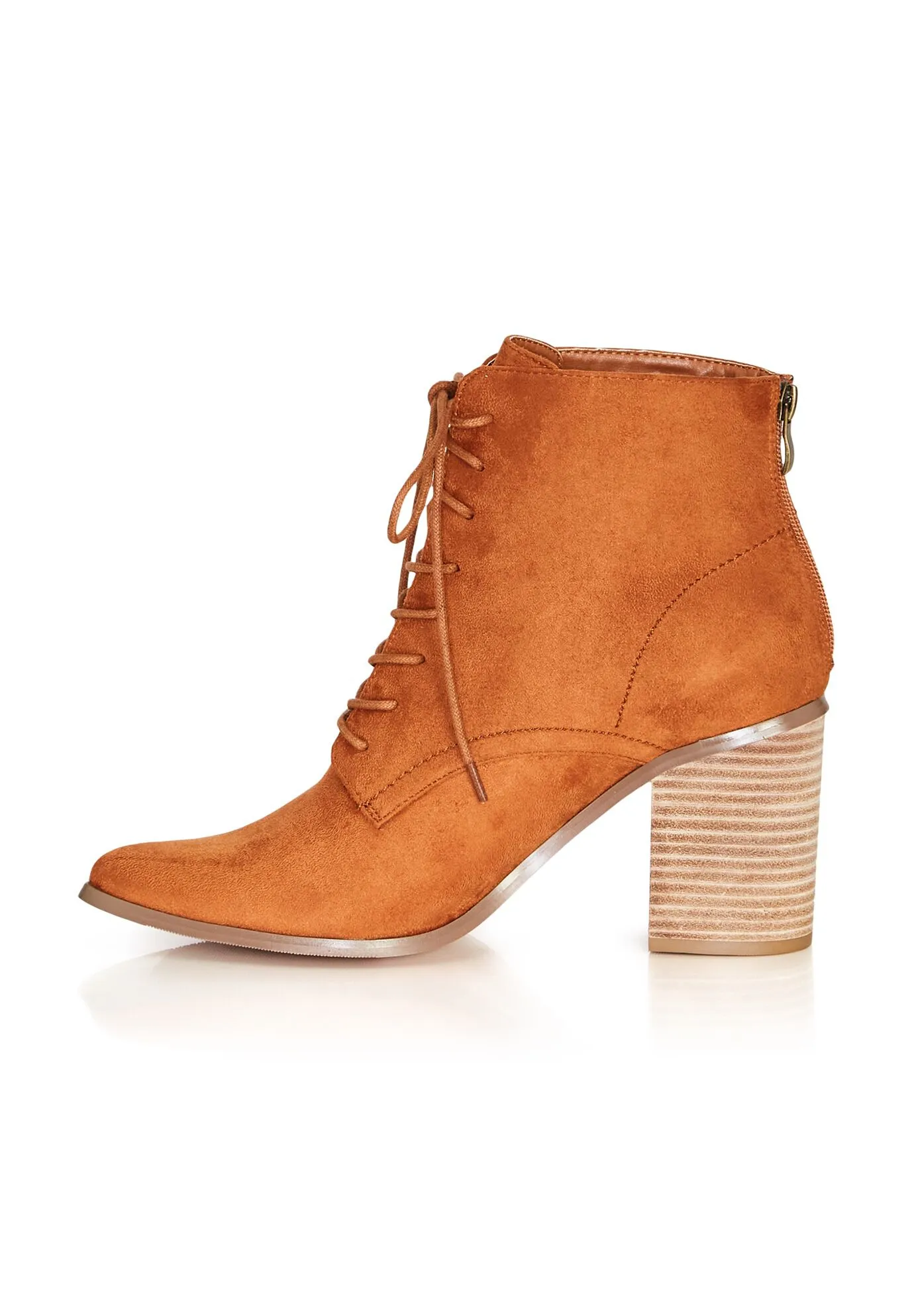 WIDE FIT Rina Boot - tan